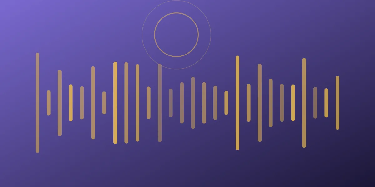 Abstract waveform in teal and slate representing tenant calls being sorted and answered overnight